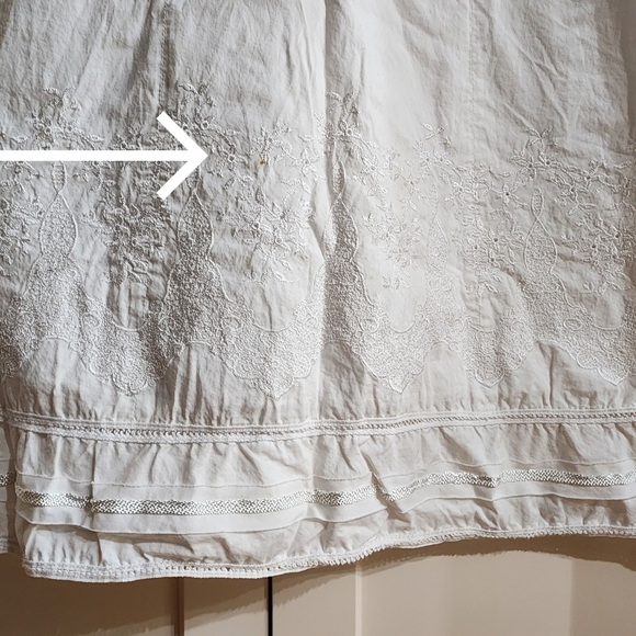 EXPRESS white dress - Picture 5 of 10